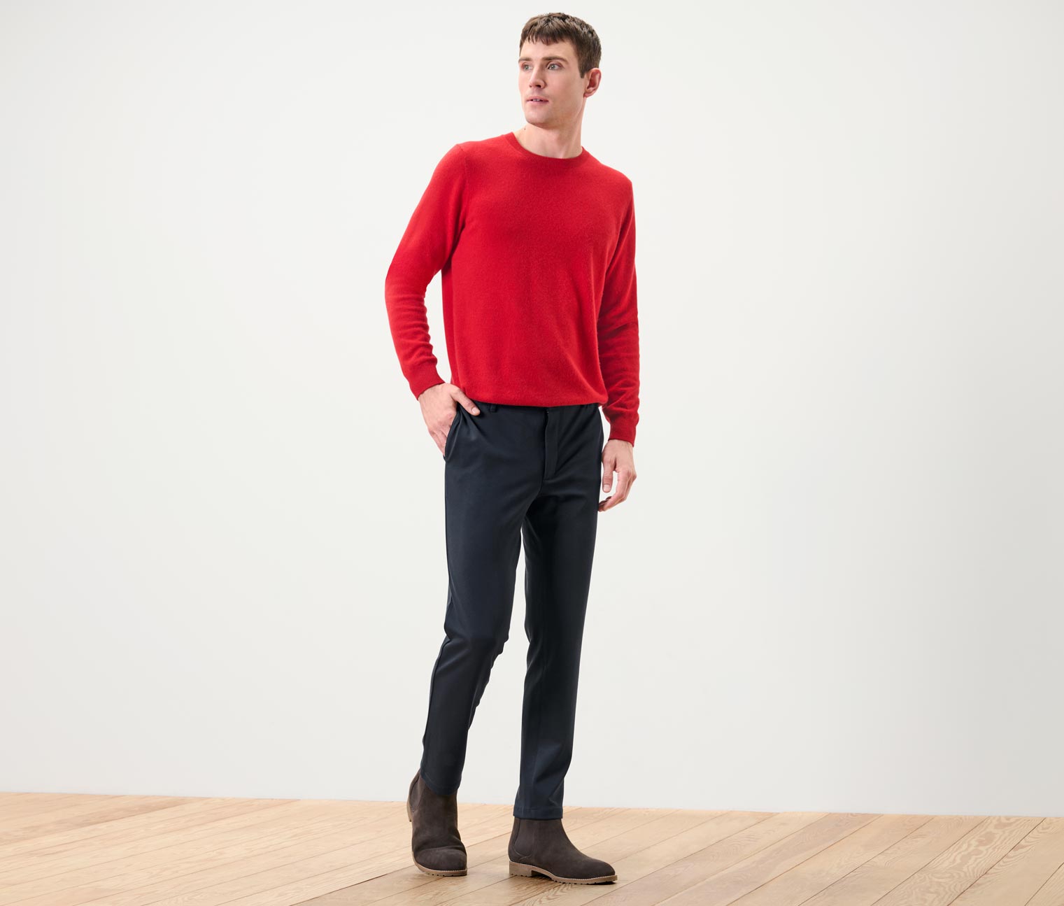 Comfort-Stretch-Hose, navy