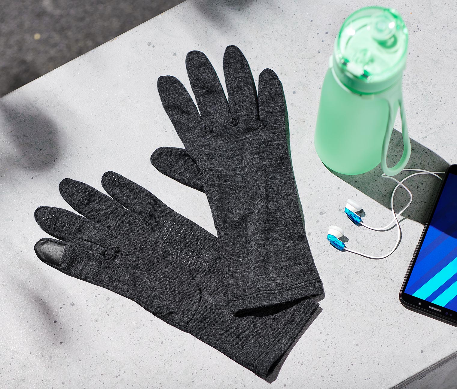 Handschuhe mit Merinowolle