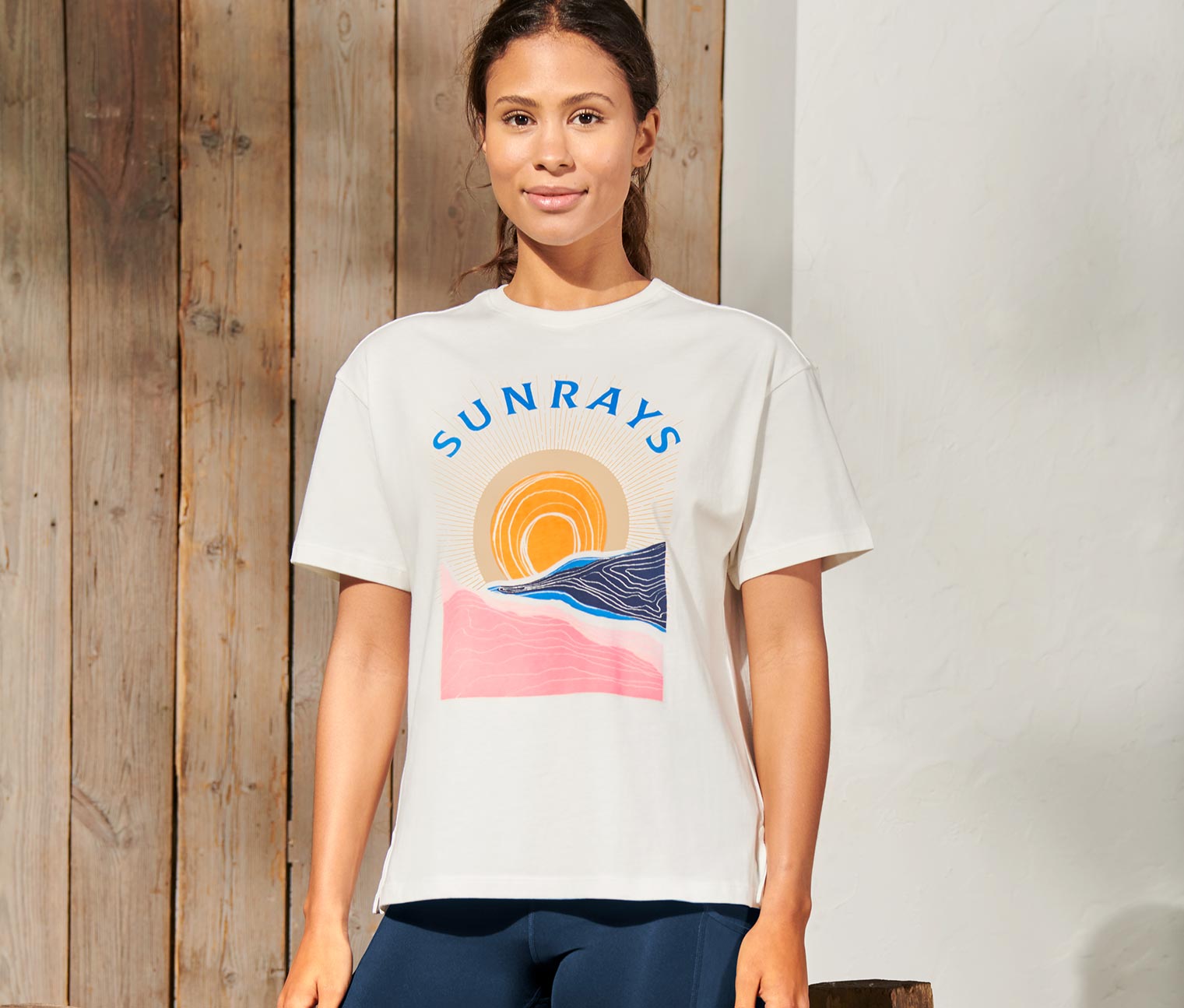 T-Shirt mit Print
