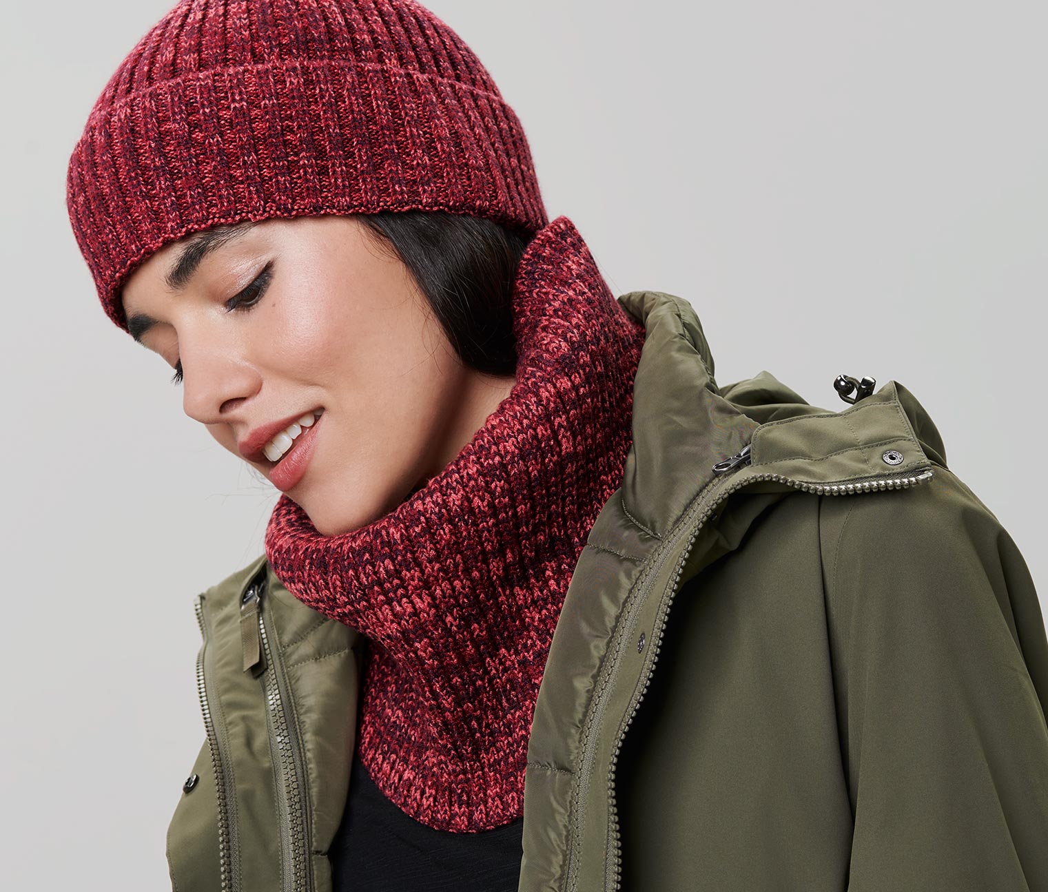 Strickschlauchschal