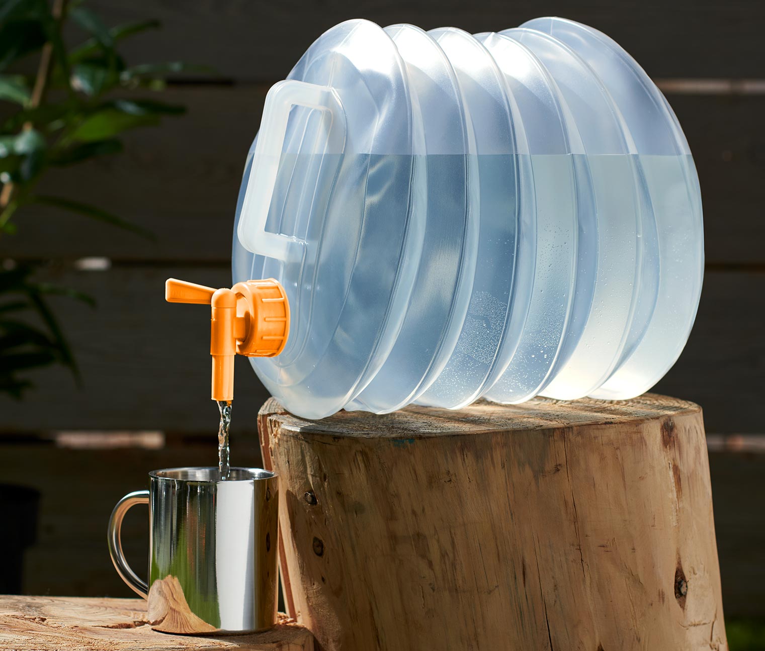 Cubitainer 10l, faltbarer Wasserkanister mit Deckel und Zapfhahn, € 12,90