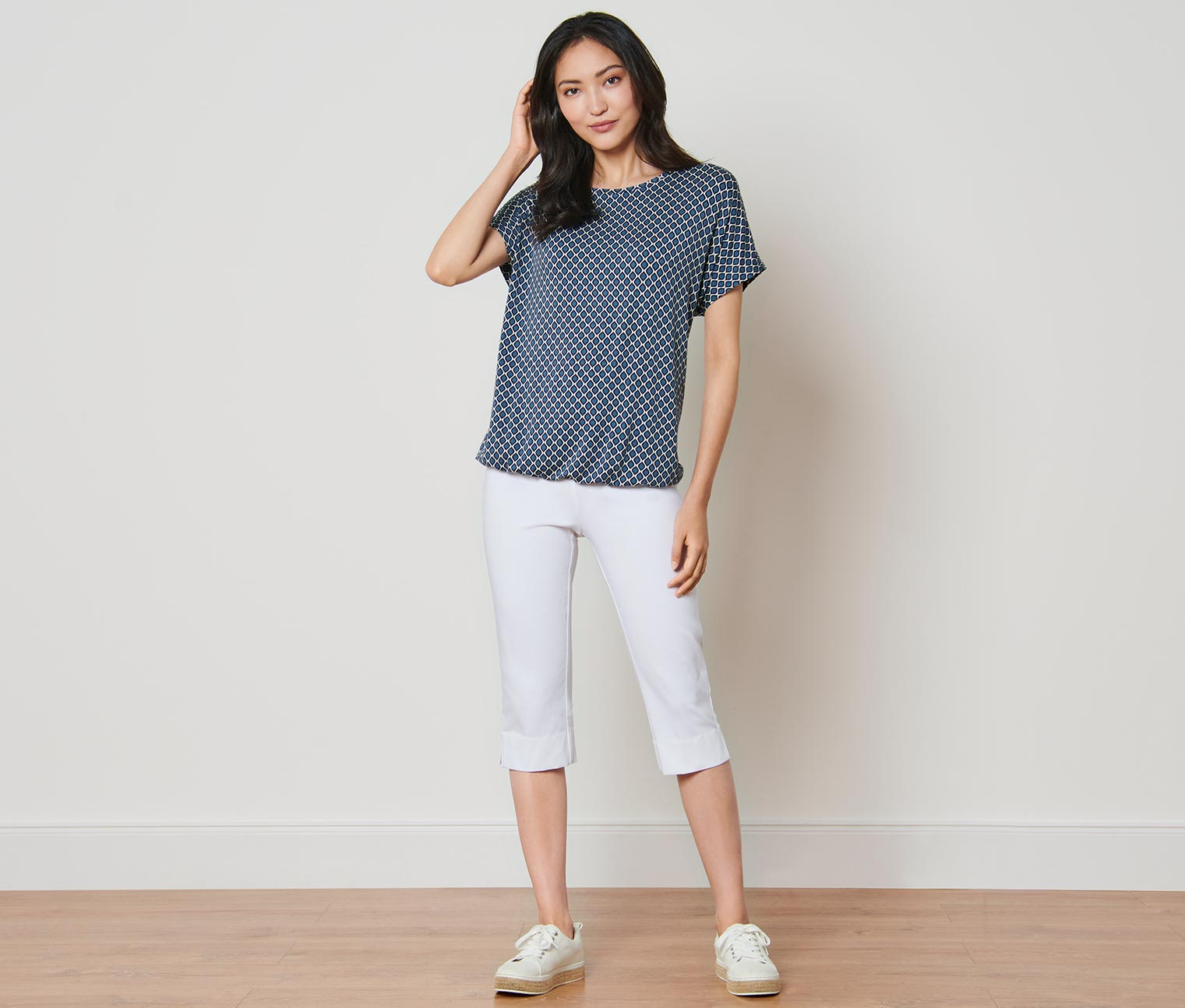 Bedrucktes Blusenshirt