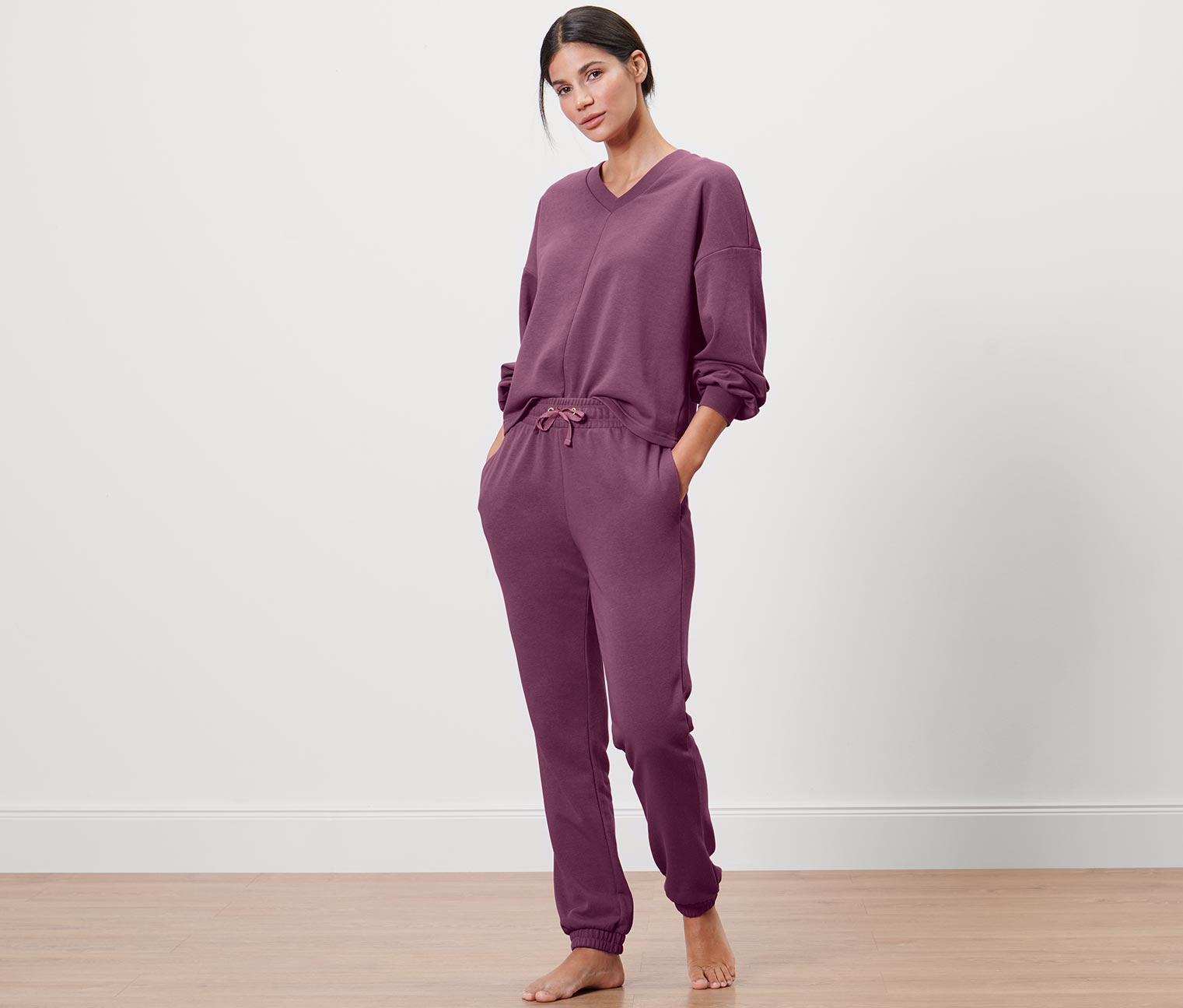 Sweathose, mauve