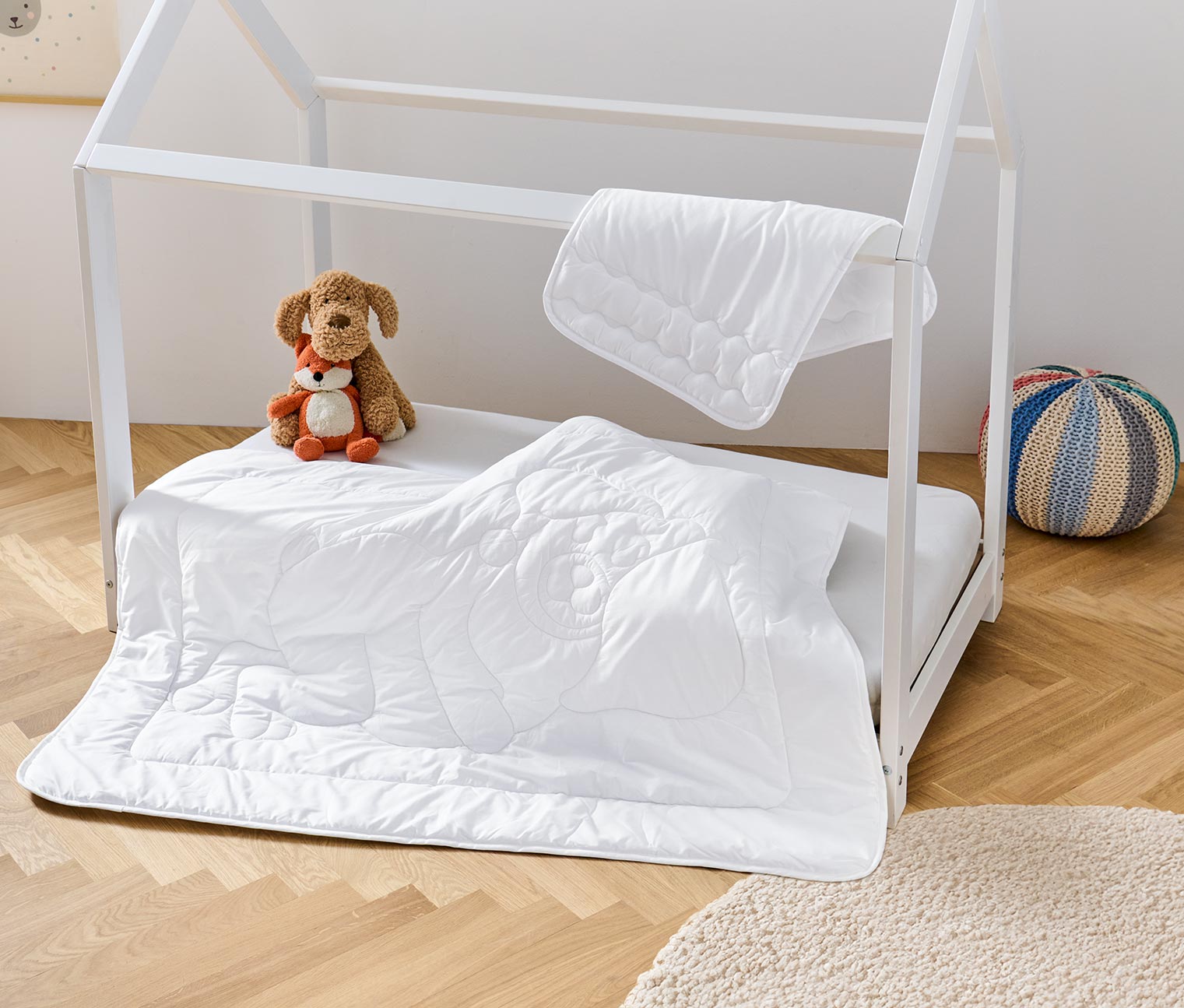 irisette® greenline Kinder-Steppdecke und -kissen