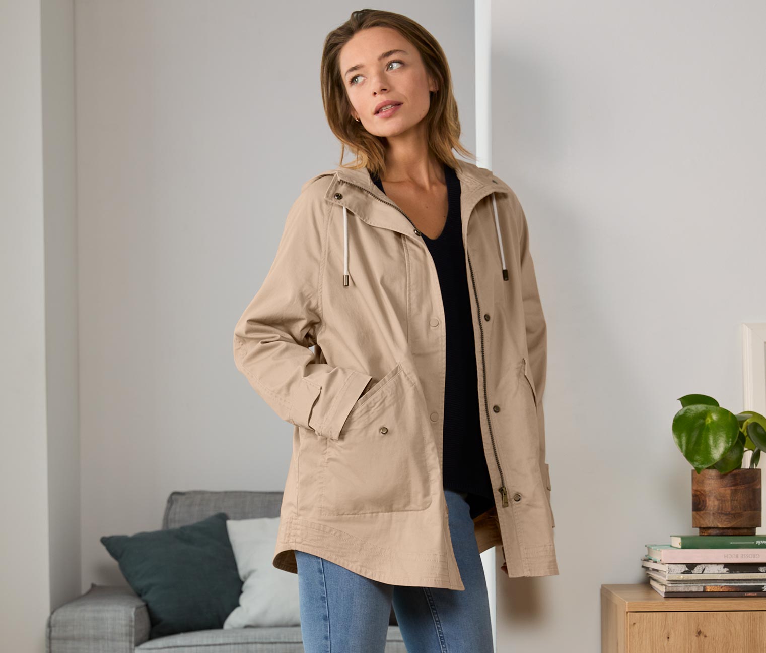 Parka mit Kapuze