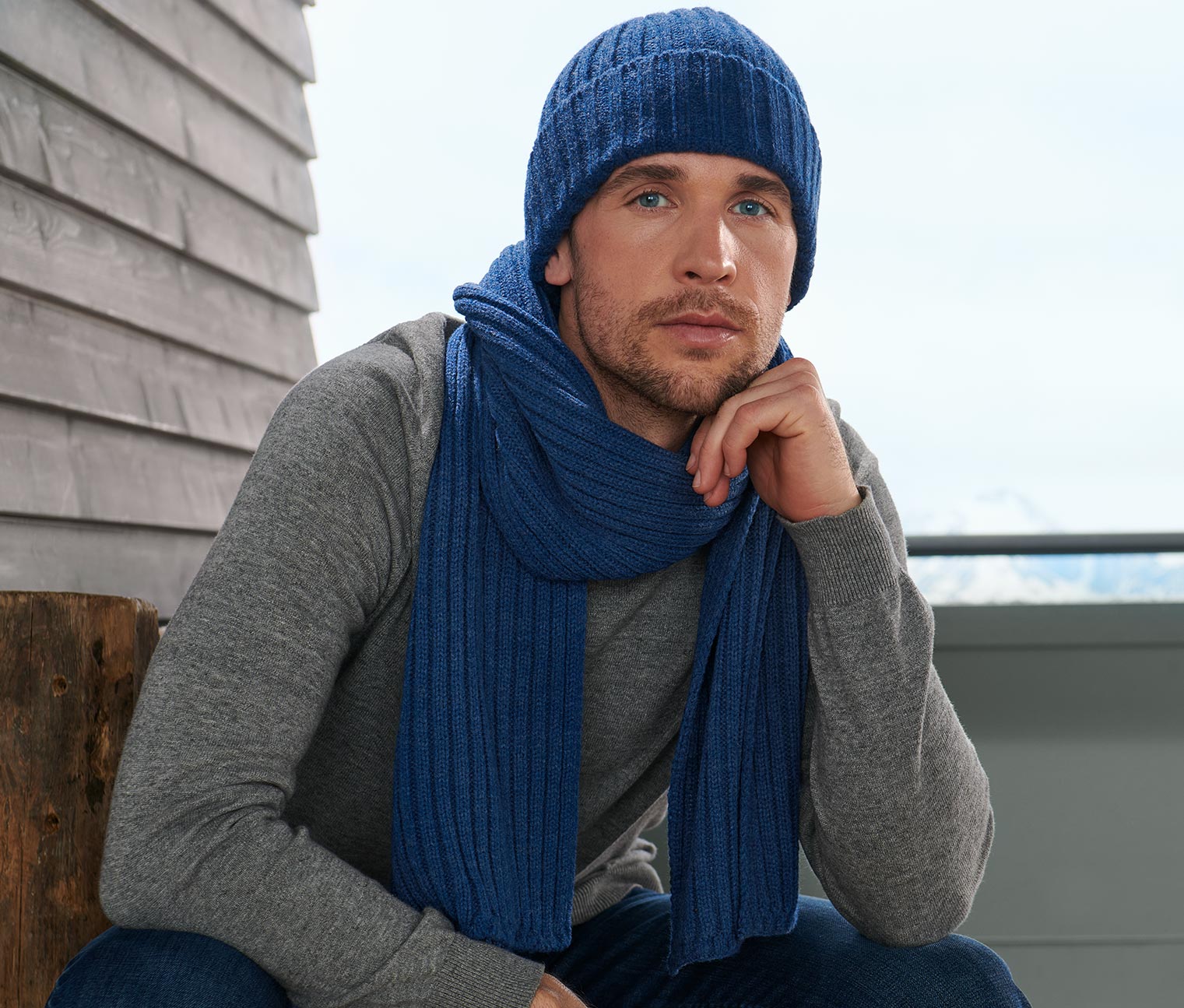 Strickschal