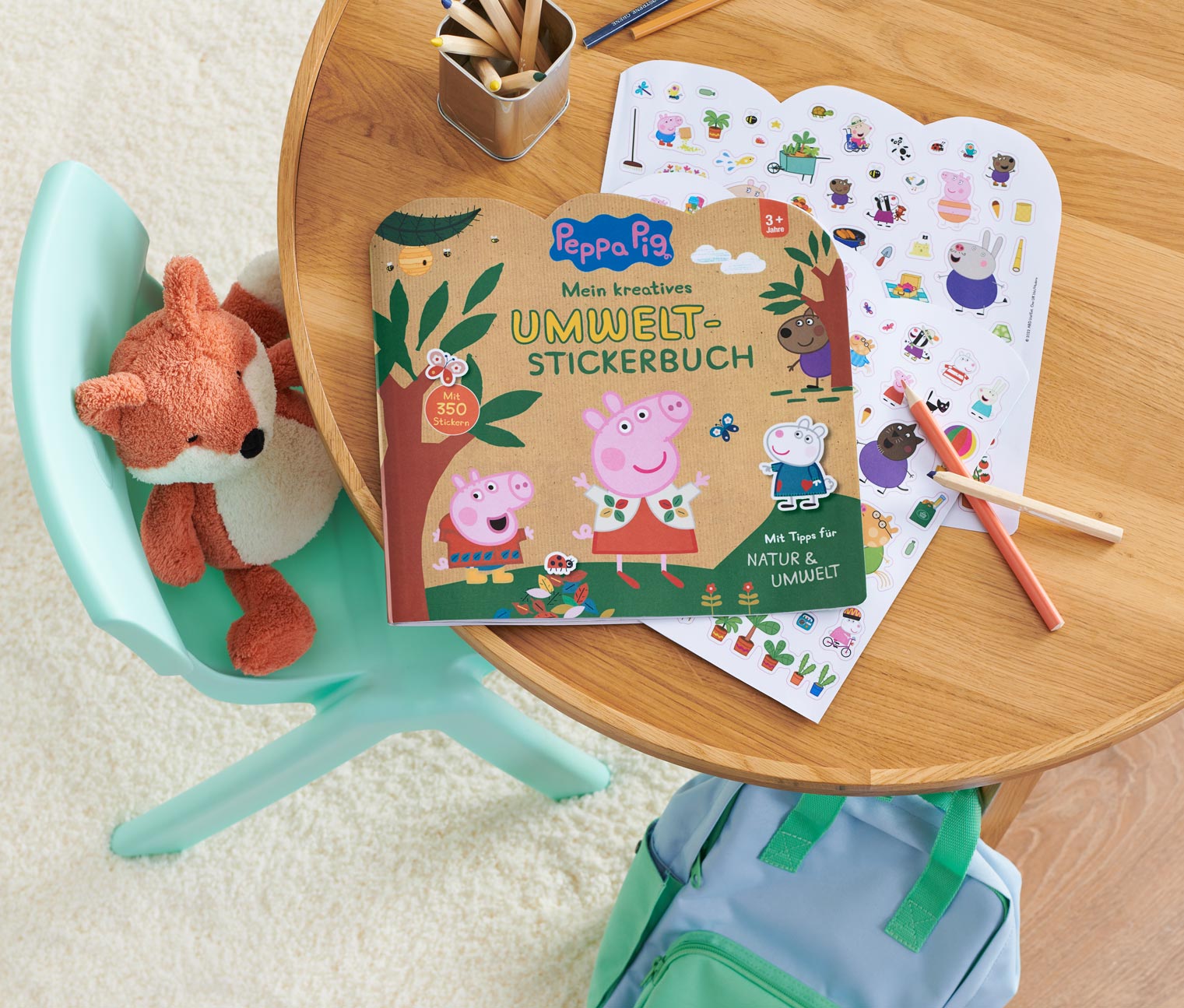 Buch »Peppa Pig ‒ mein kreatives Umwelt-Stickerbuch«