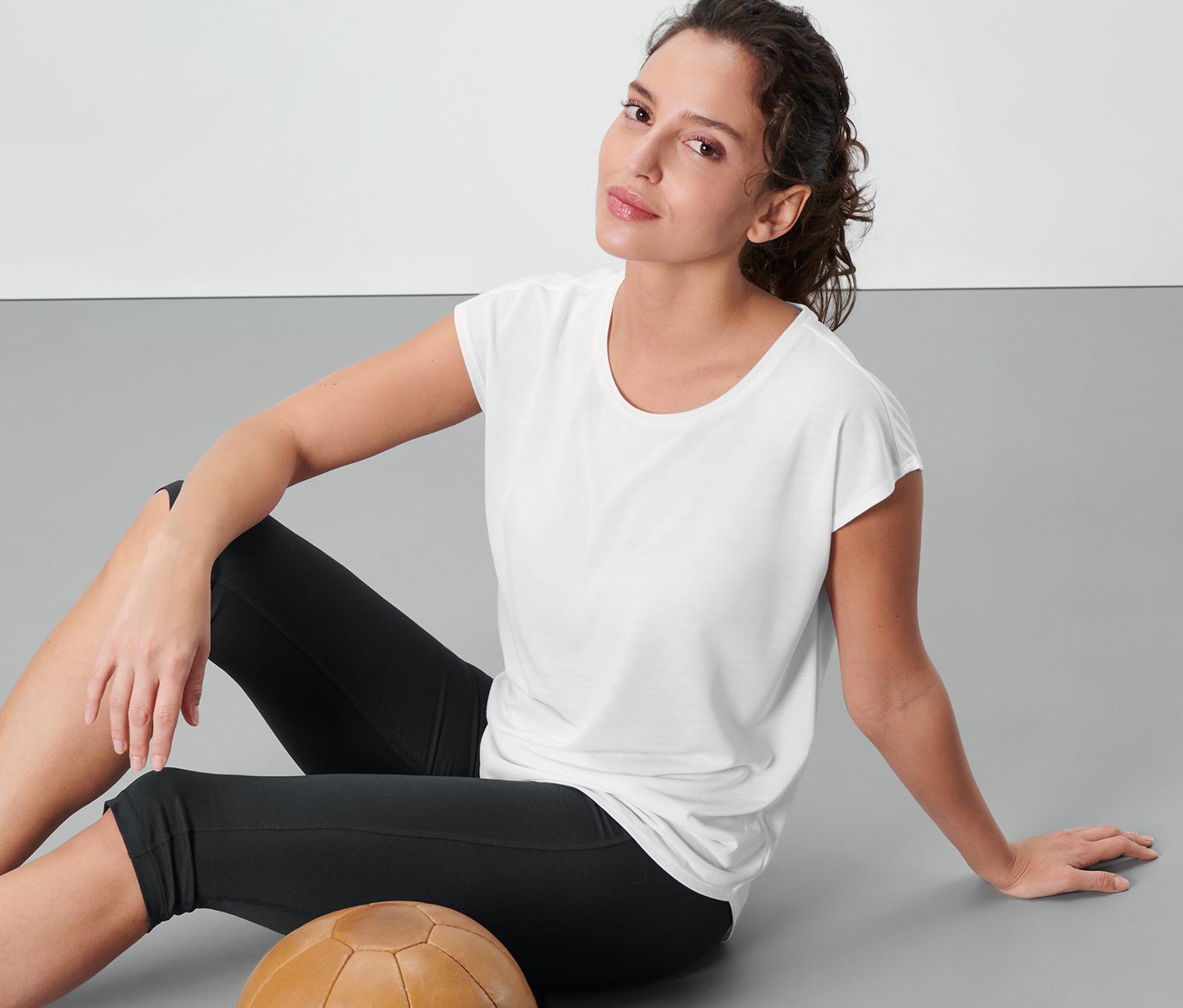 Sportshirt, weiss