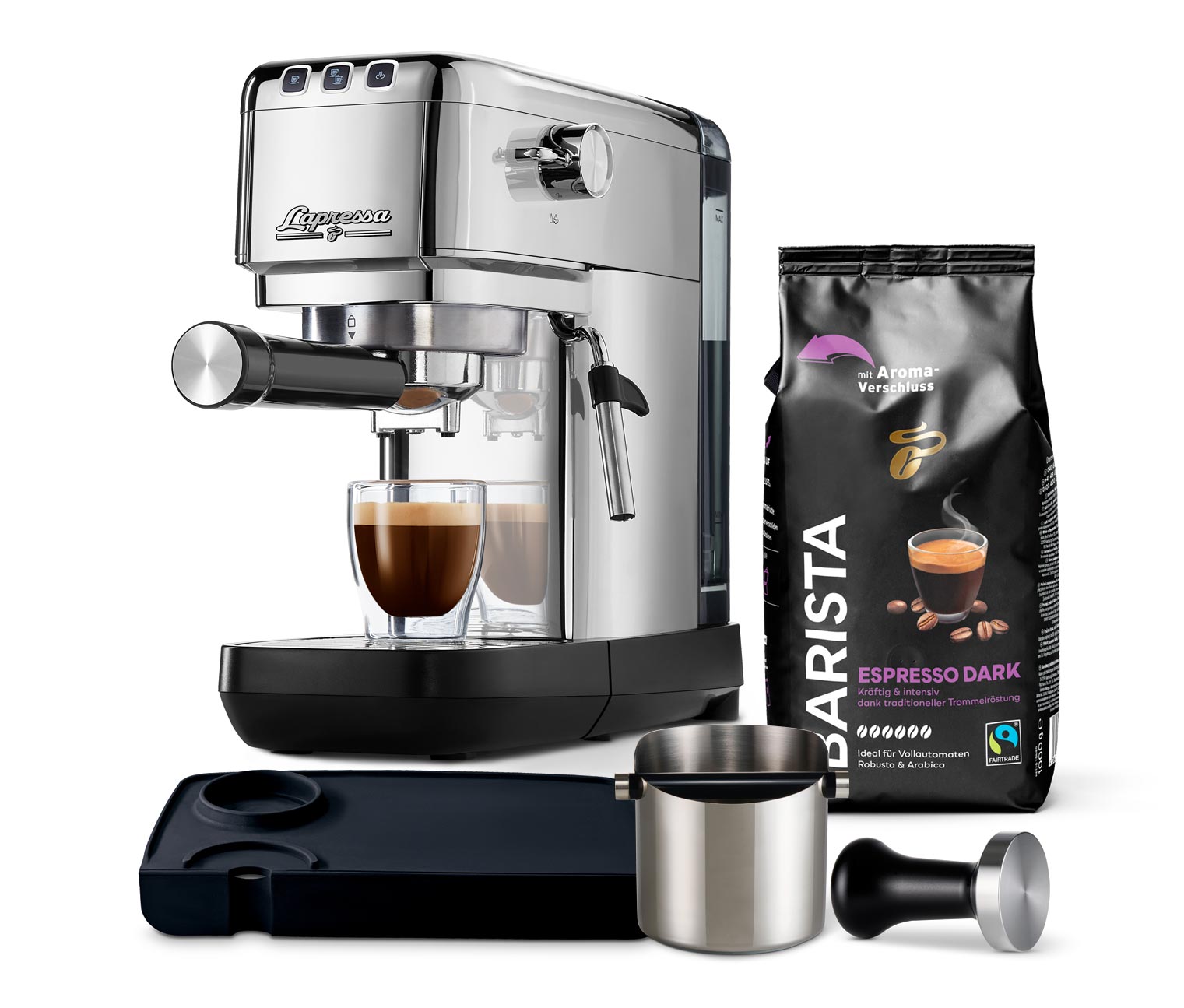 »Lapressa« Siebträgermaschine Starter-Set