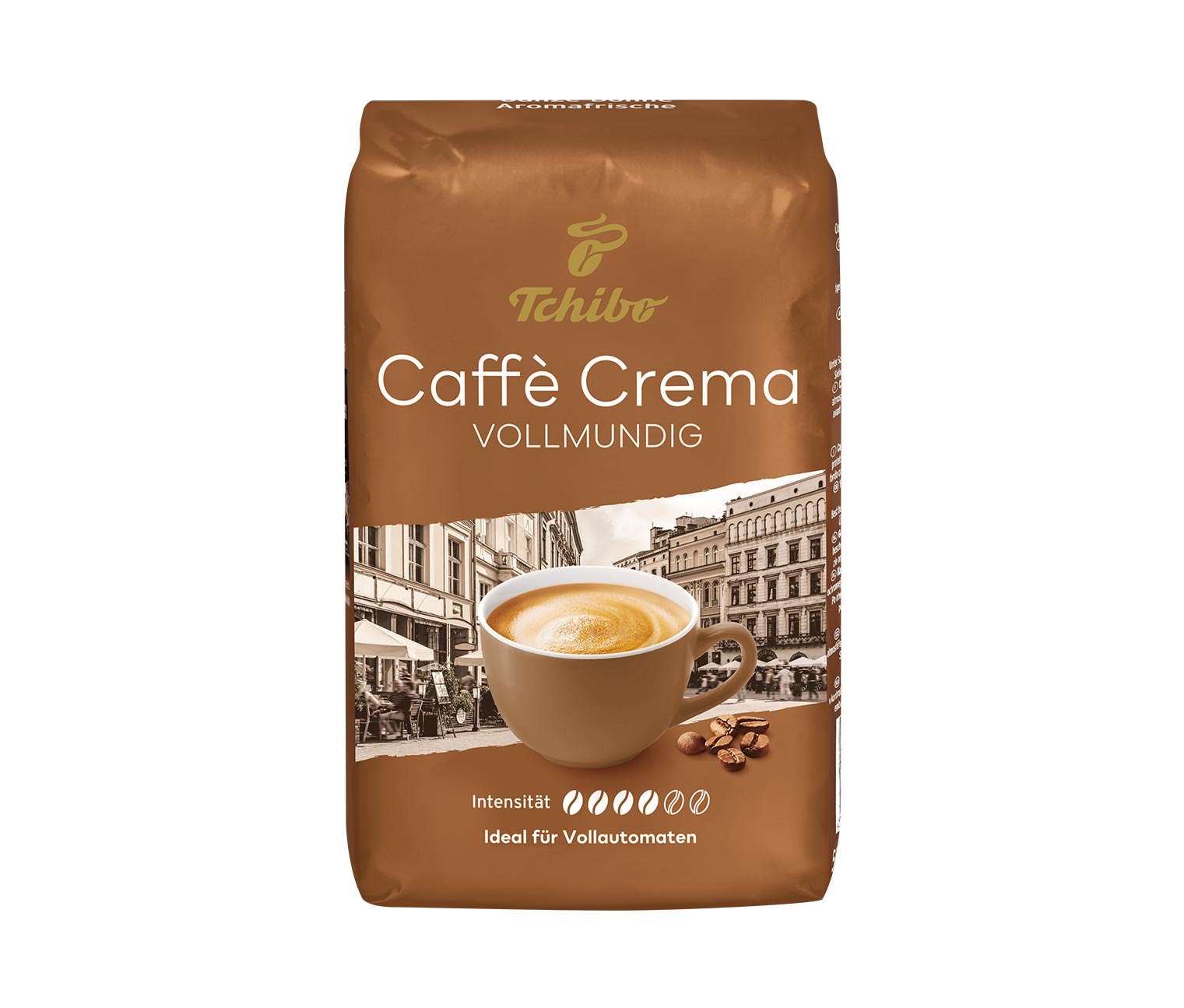 Caffè Crema Vollmundig - 500 g Ganze Bohne