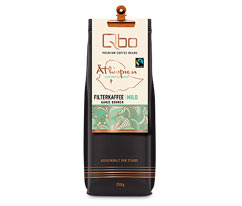 Qbo Premium Coffee Beans »Kooperative Homa« Filterkaffee Mild – 250g Ganze Bohne