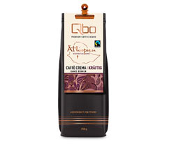 Qbo Premium Coffee Beans »Kooperative Homa« Caffè Crema Kräftig – 250g Ganze Bohne
