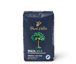 Privat Kaffee Brazil Mild - Ganze Bohne