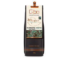 Qbo Premium Coffee Beans »Kooperative Homa« Filterkaffee Kräftig – 250g Ganze Bohne