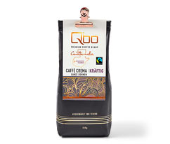 Qbo Premium Coffee Beans »Kooperative Tajumuco« Caffè Crema Kräftig - 250 g Ganze Bohne