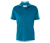 Frottee-Poloshirt, petrol