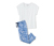 Pyjama, weiss