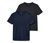 2 T-Shirts mit Merinowolle
