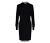 Strickkleid, schwarz - schwarz