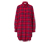 Flanell-Nachthemd, rot