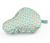 Mint mit orangefarbenen Streifen