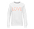 Sweatshirt mit Print, weiss