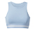 Sport-Bustier »Long Line«, hellblau