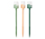 3 LED-Outdoor-Spiesse