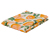 Abwischbare Tischdecke, ca. 90 x 90 cm, orange