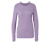 Langarmshirt mit Merinowolle, lila - Lila