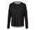 2-in-1-Sportshirt, schwarz