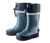 Blau gestreift
