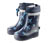 Blau mit Flugzeugprint