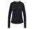 Langarm-Sportshirt, schwarz - Schwarz