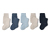 5 Kinder-Baumwoll-Strumpfhosen, blau