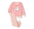 Kleinkinder-Kuschel-Pyjama mit Pinguinprint