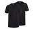 2 T-Shirts mit Rundhalsausschnitt, schwarz