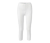 3/4-Leggings mit Spitzenborte, weiss