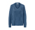 Pullover mit Karostruktur - Blau