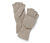 Strickfleece-Klappfäustlinge, beige - Beige meliert
