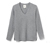 NAH/STUDIO Pullover | nachhaltiger Cashmere, grau