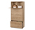 Regalmodul »Flemming«, mit Schubladen und Klappe, ca. 75 x 150 cm, Eichendekor