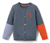 Kleinkinder-Strickjacke, Colorblocking-Design