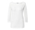 Shirt mit 3/4-Arm, weiss 