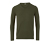 Cashmere-Pullover mit V-Ausschnitt, olivgrün