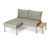 Flexibles Balkon-Lounge-Set  »Liska«