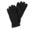 Fleece-Handschuhe, schwarz