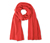 Strickschal, orange-rot - Orange-rot