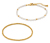 Armband-Set mit Glasperlen