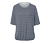 Bedrucktes Blusenshirt, blau